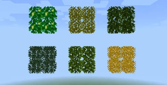 Fused's Lush Leaves - Bushy Leaves – Texture Pack screenshot