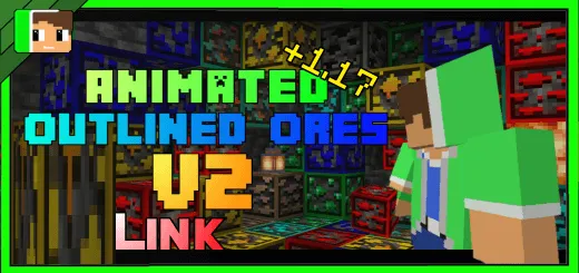 Animated Outlined Ores Texture Pack thumbnail