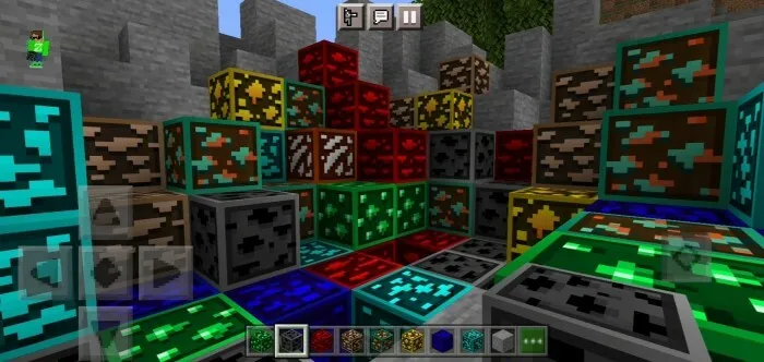Animated Outlined Ores Texture Pack screenshot