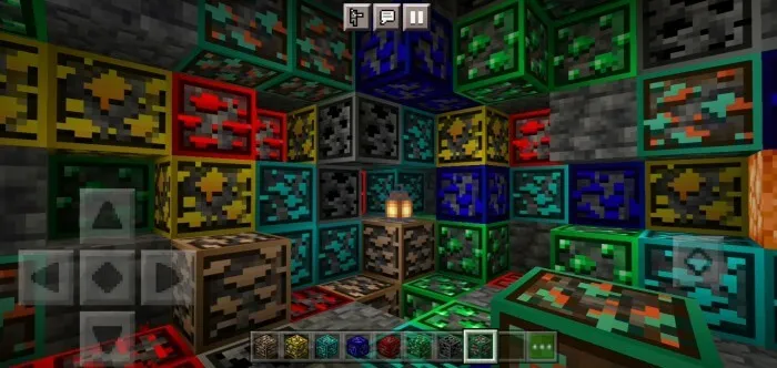 Animated Outlined Ores Texture Pack screenshot