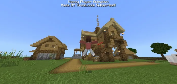 Player Is Happy Animation – Addon / Texture Pack screenshot