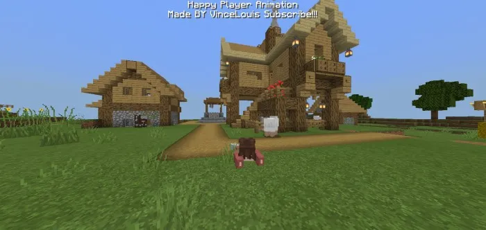 Player Is Happy Animation – Addon / Texture Pack screenshot
