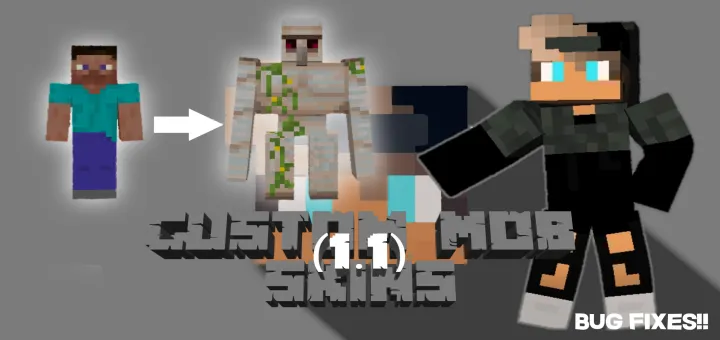 Custom Mobs Textures Skins – Addon / Texture Pack thumbnail