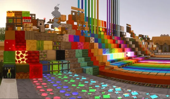 Minecraft RTX – NVIDIA PBR Texture Pack screenshot