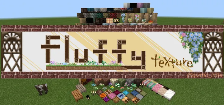 Fluffy Texture Pack 1.16, 1.14 thumbnail