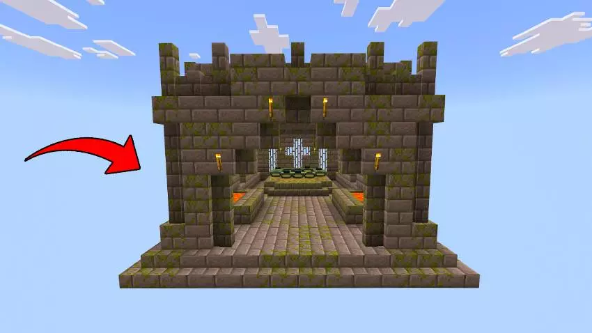 One Block Survival Map screenshot