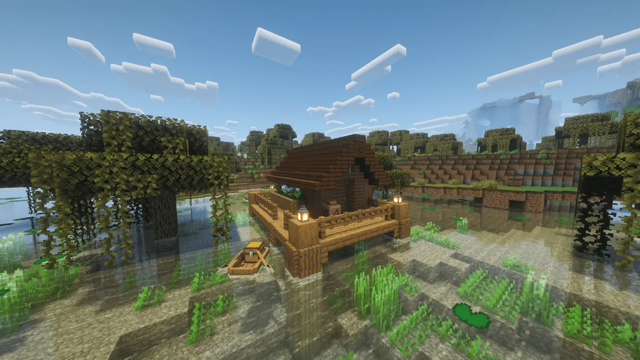 Simple Swamp House Map thumbnail