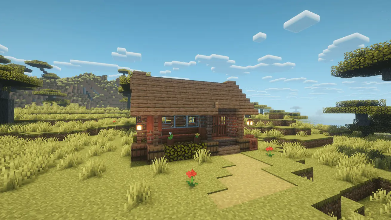 Simple Savanna House Map thumbnail