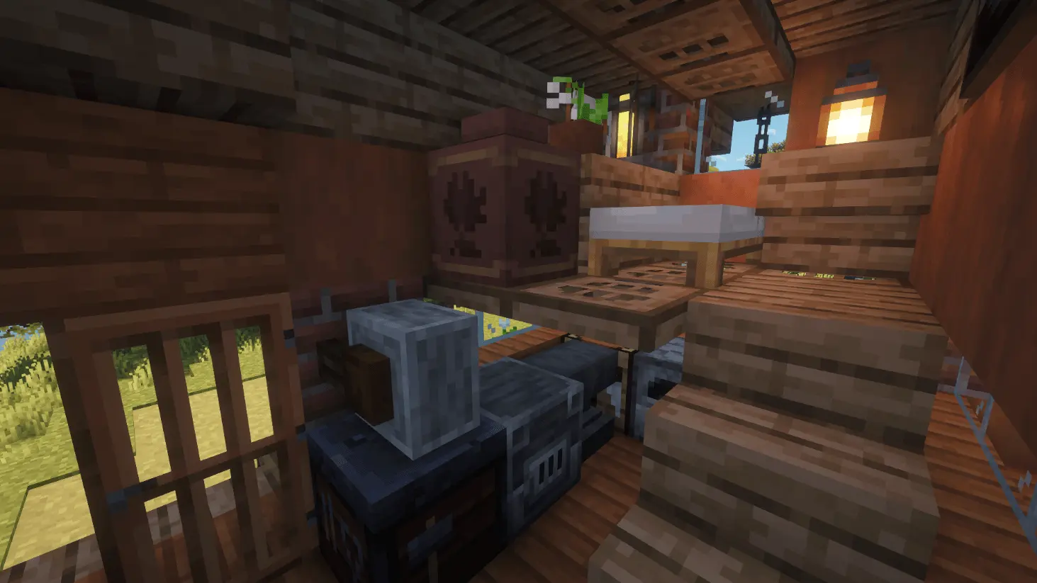 Simple Savanna House Map screenshot