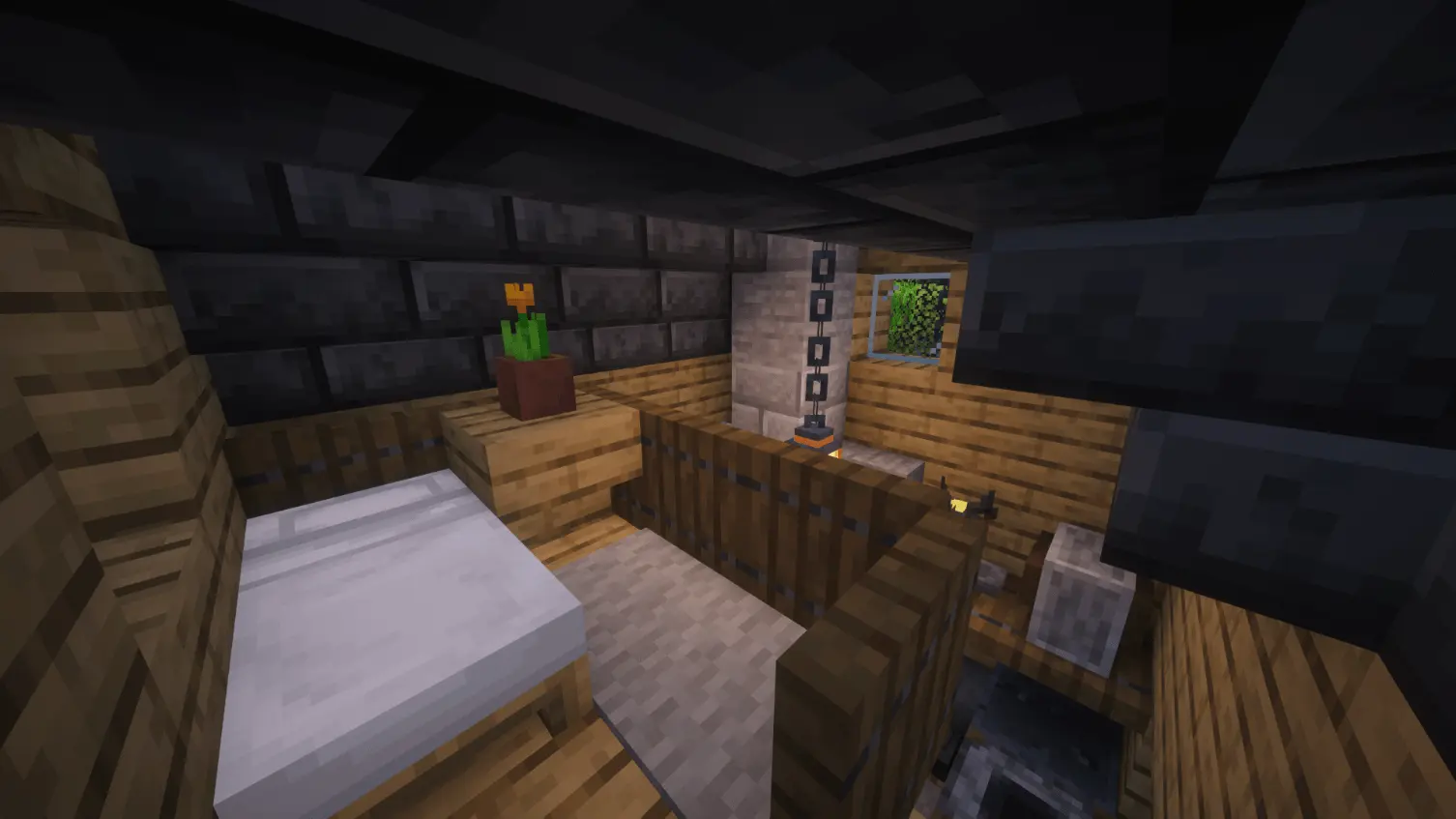 Simple Flower Forest Starter House Map screenshot