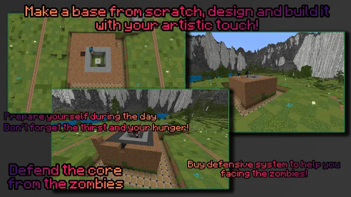 ZyDefense [Zombie Base Defense] Map screenshot