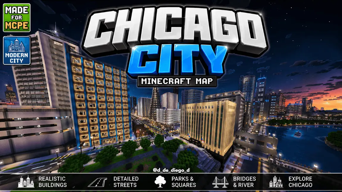 CHICAGO CITY Map thumbnail