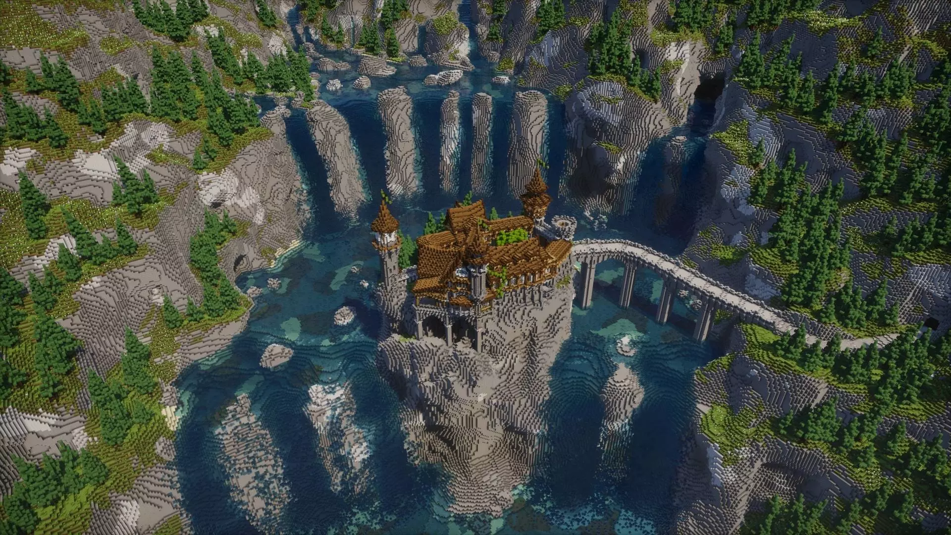 Old Fallen Castle Map screenshot