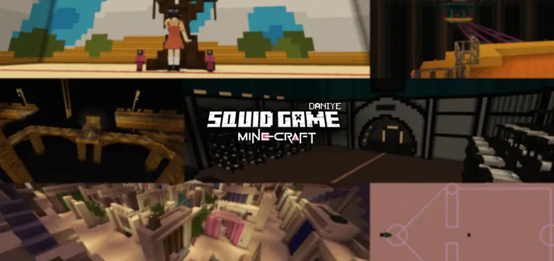 Squid Game - Minecraft Bedrock Edition Map thumbnail