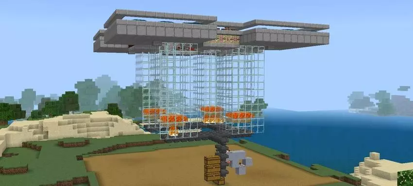 Ultimate Hardcore Survival Base with Auto Farms Map screenshot
