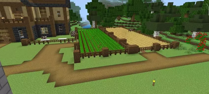 Ultimate Hardcore Survival Base with Auto Farms Map screenshot