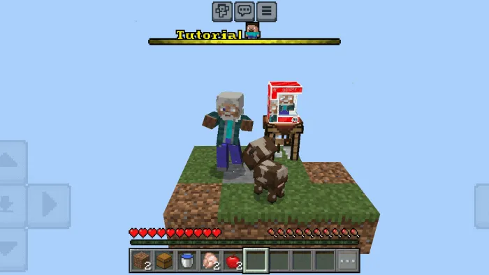 One Block + Map screenshot