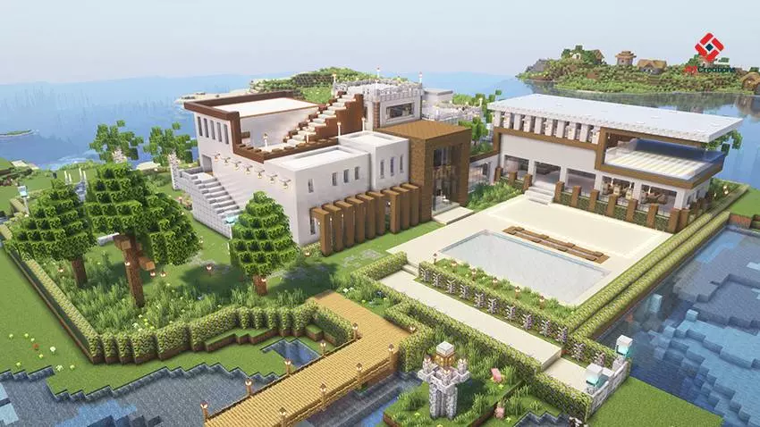 Survival Modern Mansion Map thumbnail