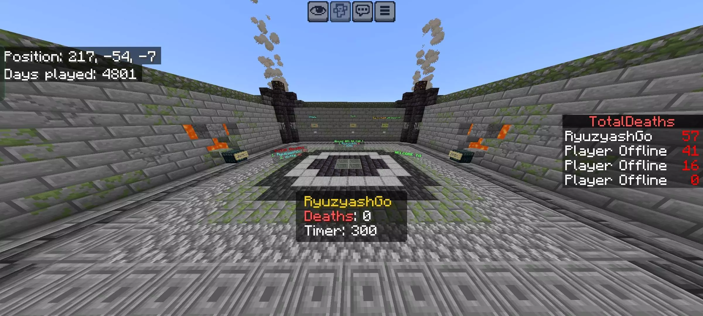 Super Smash Mobs Remake Map screenshot