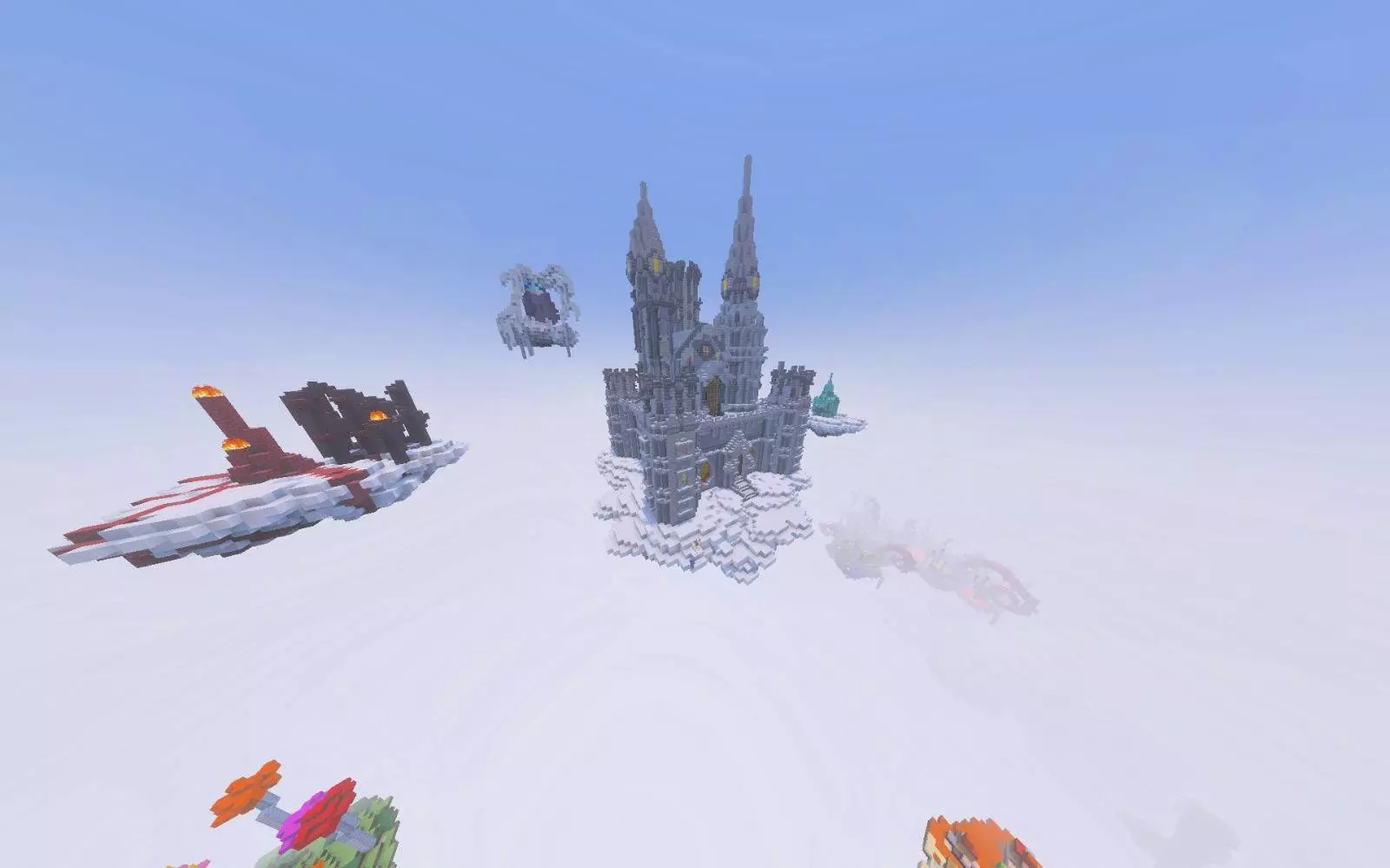 Skyblock Fantasy Map screenshot