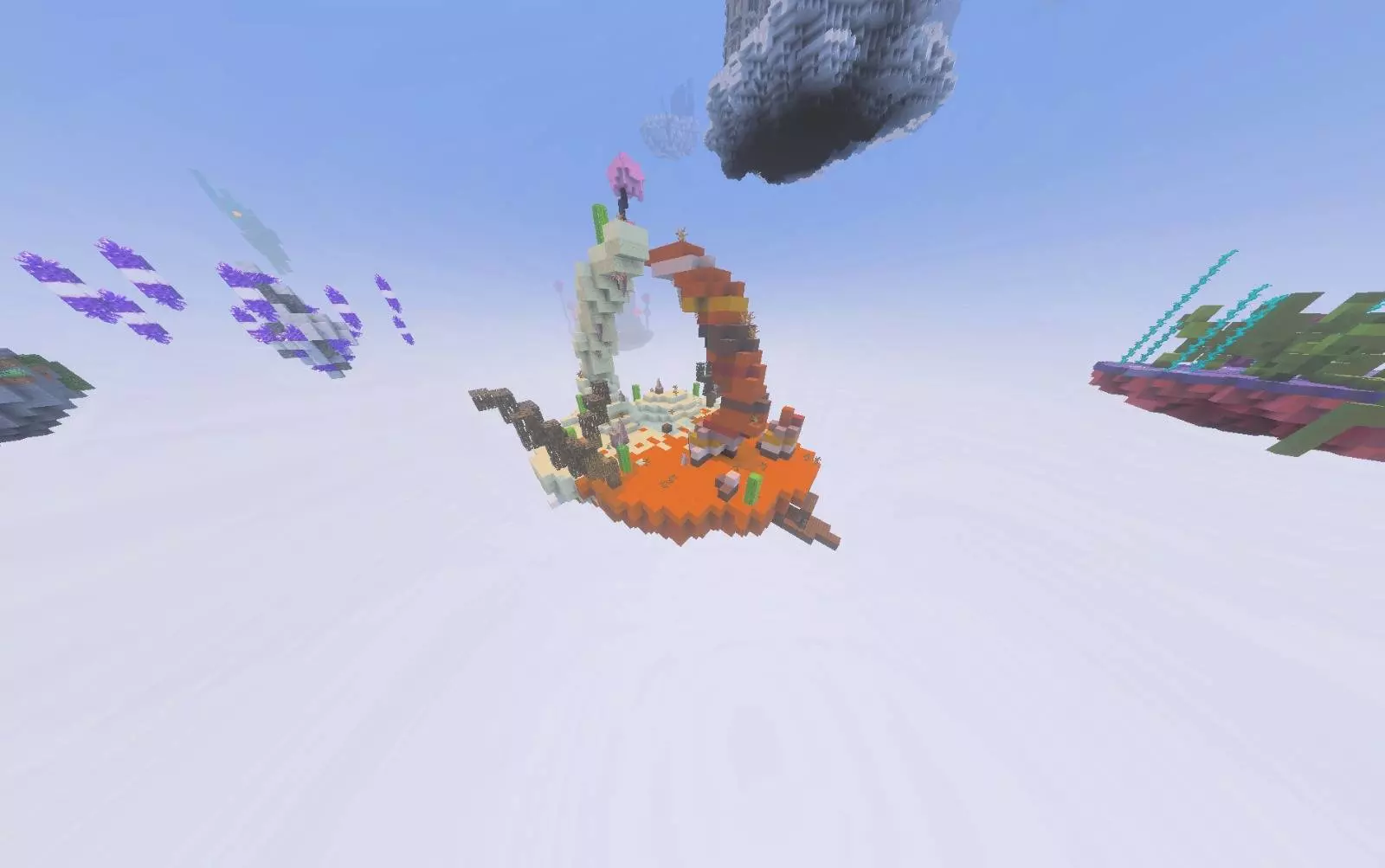Skyblock Fantasy Map screenshot