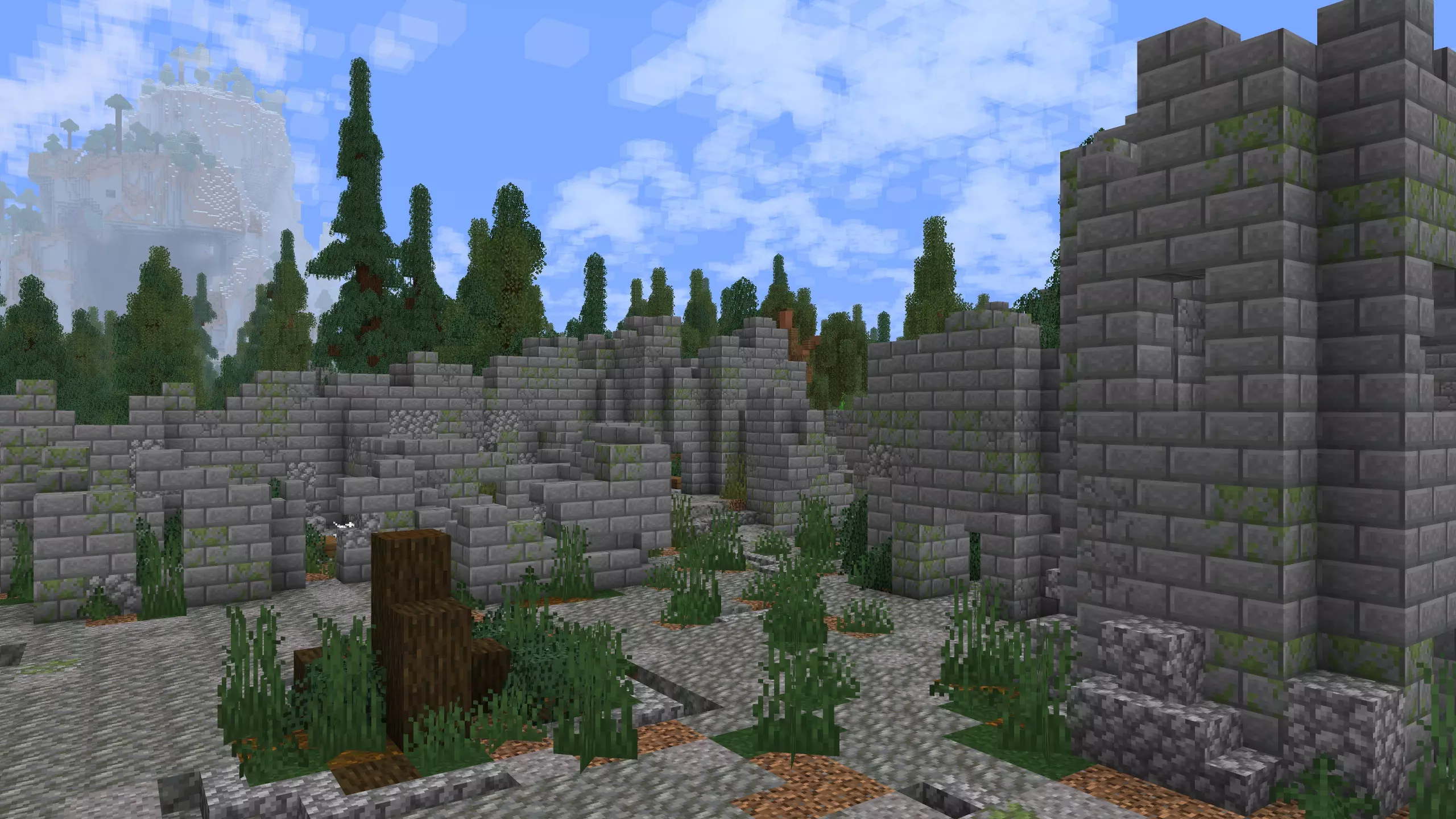 Medieval / Fantasy Castle Ruins Map screenshot