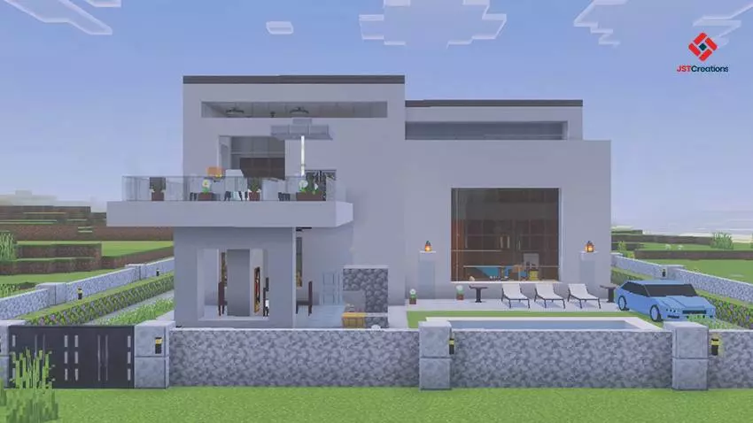 Modern House #24 (With Furnitures) Map thumbnail