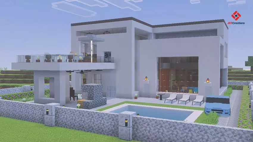 Modern House #24 (With Furnitures) Map screenshot