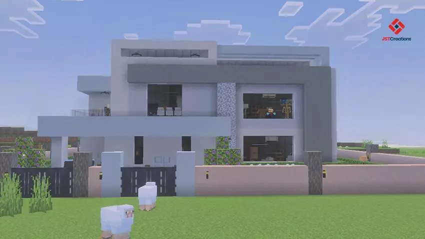 Modern House #25 (With Furnitures) Map screenshot