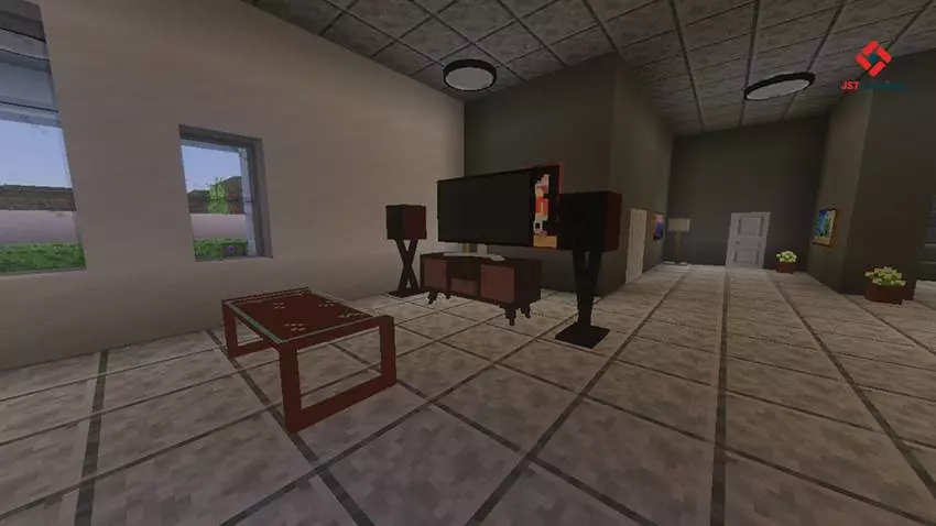Modern House #25 (With Furnitures) Map screenshot