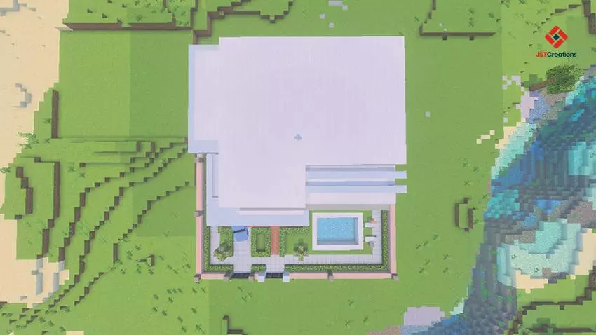 Modern House #25 (With Furnitures) Map screenshot