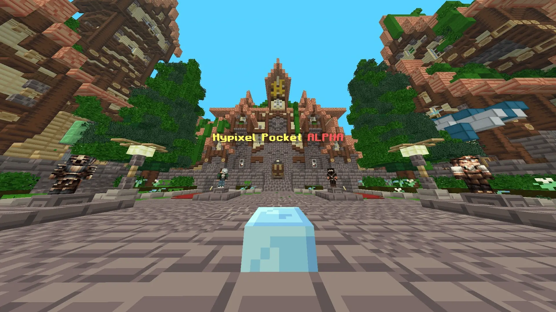 hypixel bedrock edition map screenshot