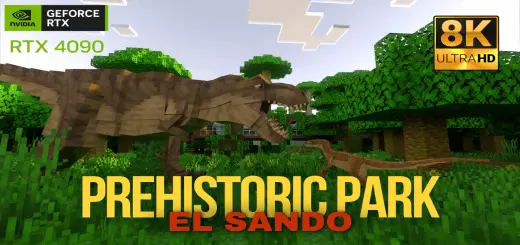 prehistoric park full edition minecraft dinosaur map thumbnail