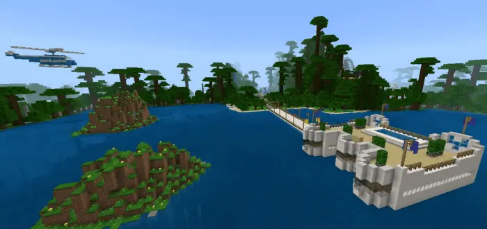 prehistoric park full edition minecraft dinosaur map screenshot