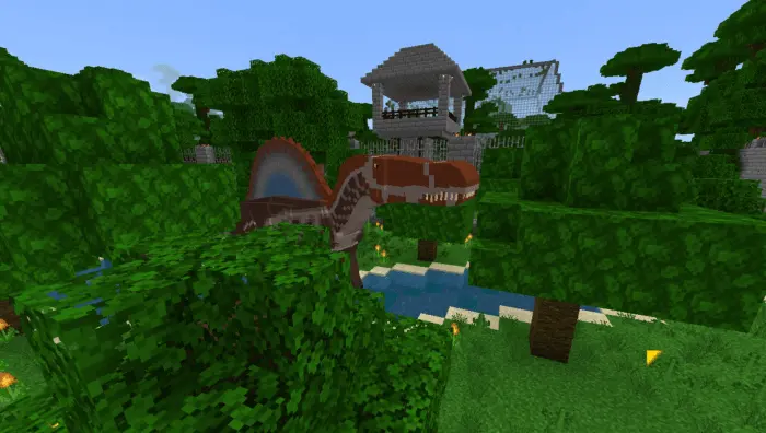 prehistoric park full edition minecraft dinosaur map screenshot