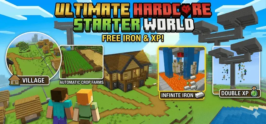 ultimate hardcore survival base map thumbnail