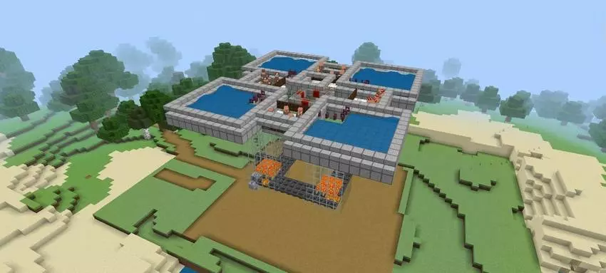 ultimate hardcore survival base map screenshot