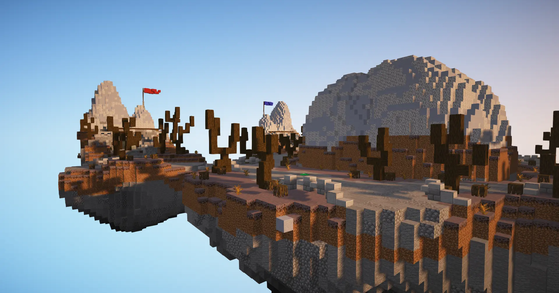 enhanced bed wars arena 1 map screenshot