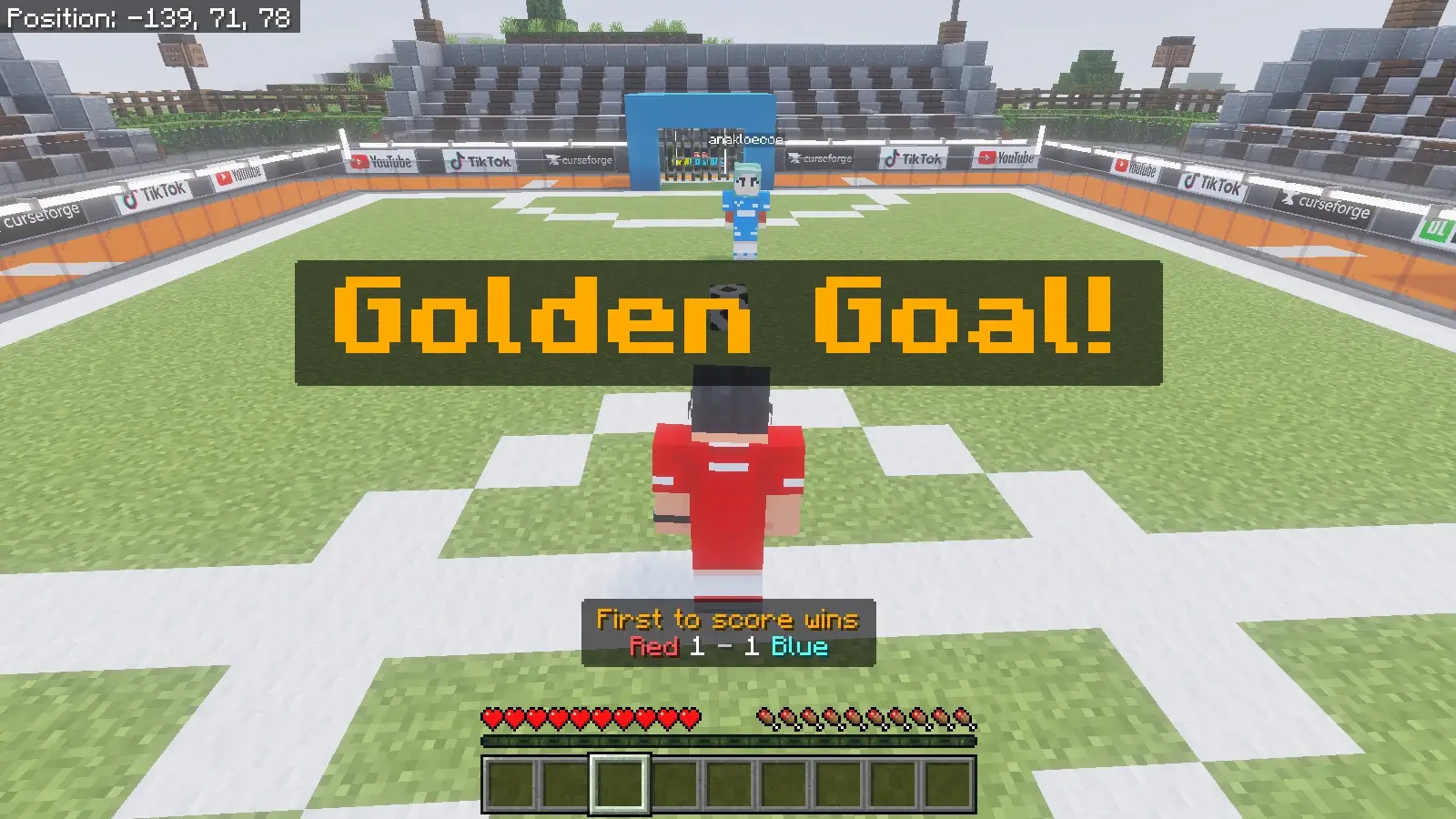 real mini football competitive 2v2 soccer match map screenshot