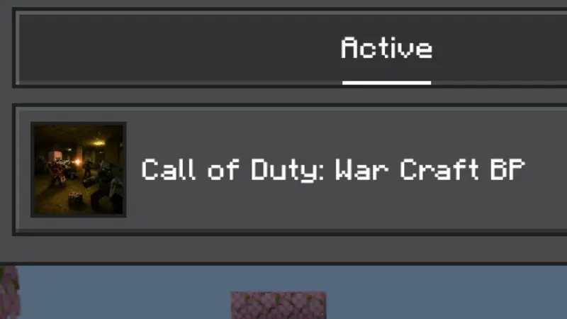 call of duty war craft addon screenshot
