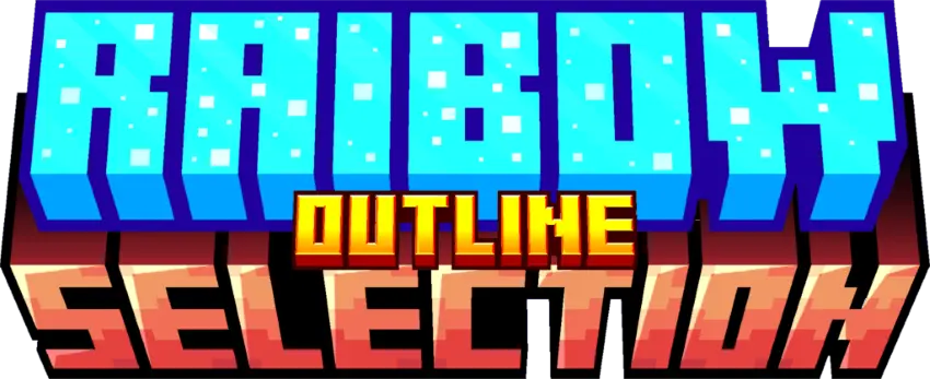 rainbow outline selection addon screenshot