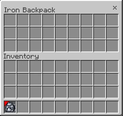 lilium backpacks addon screenshot