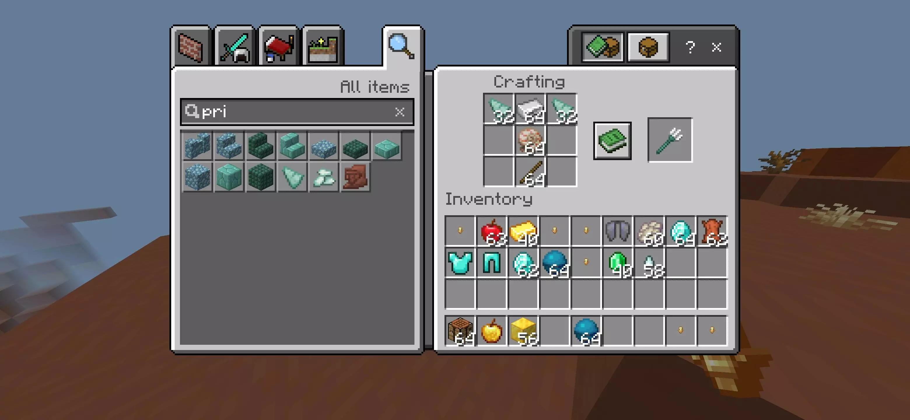 craftable rare item addon screenshot