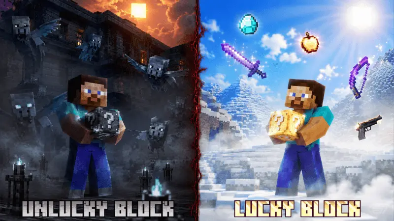 lucky block unlucky block addon thumbnail