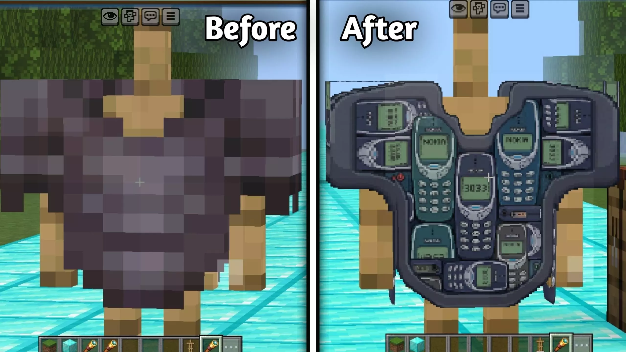 nokia armor addon texture pack screenshot