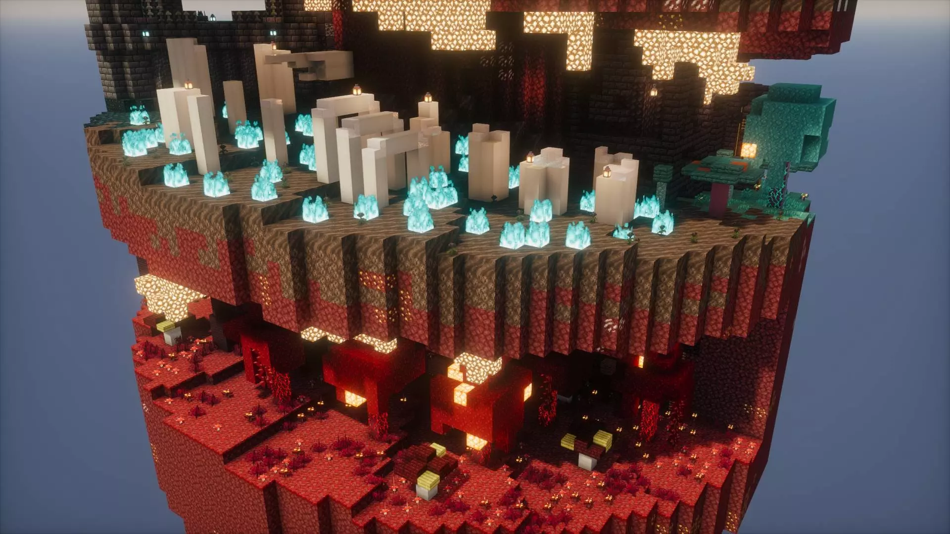 spiral parkour challenge map screenshot