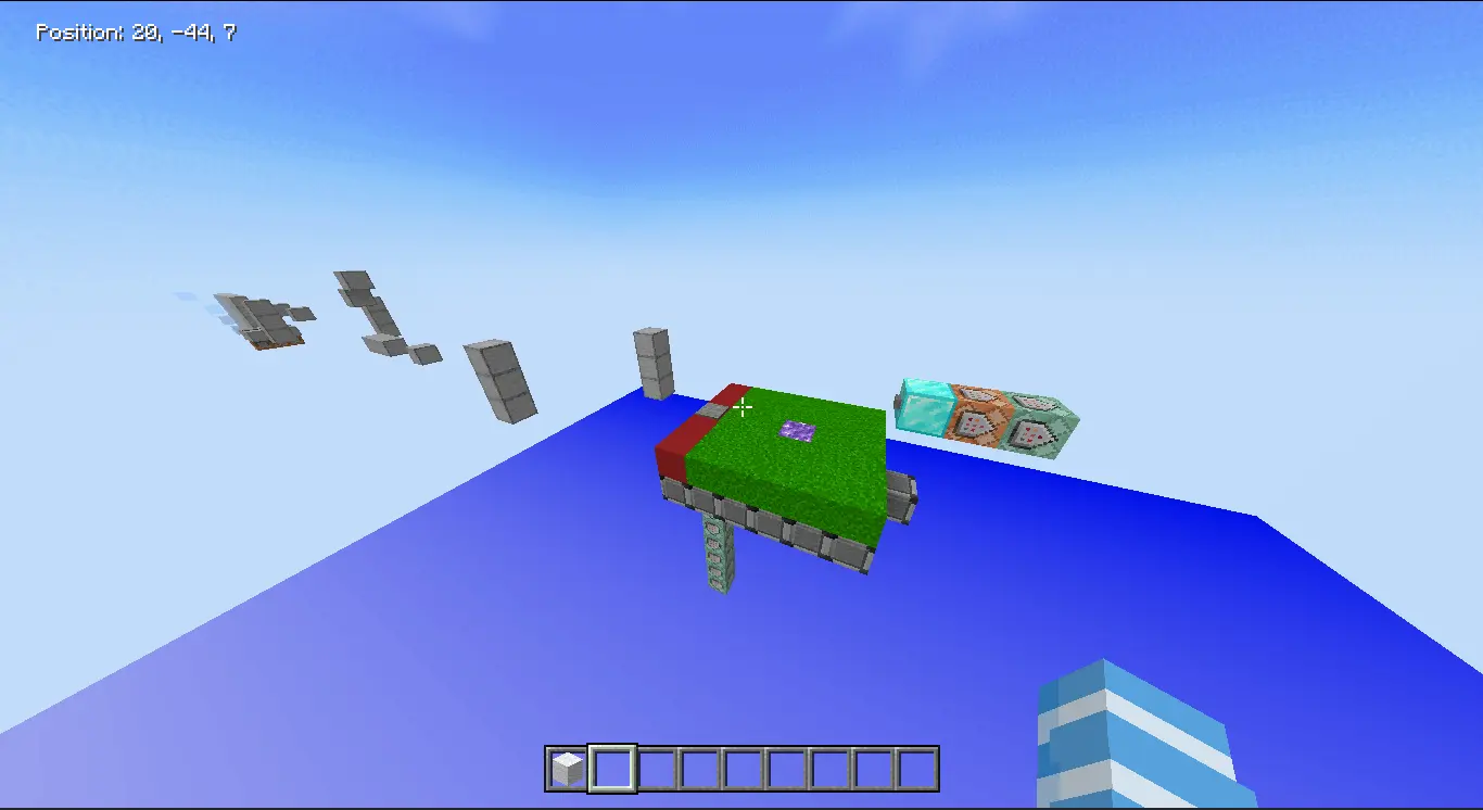 parkour bridging challenge map screenshot