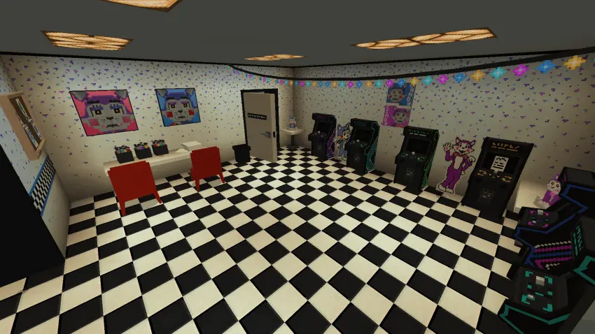candys burgers and fries map five nights at candys screenshot