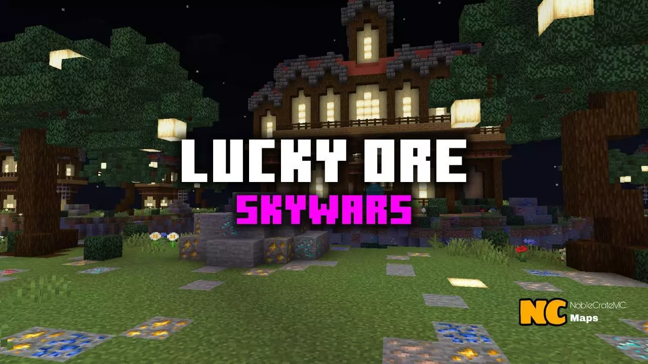 lucky ore skywars 1 map thumbnail