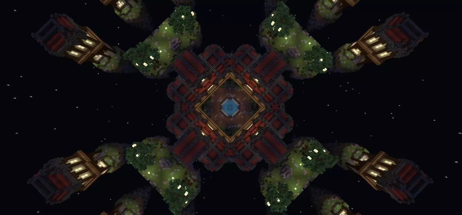 lucky ore skywars 1 map screenshot
